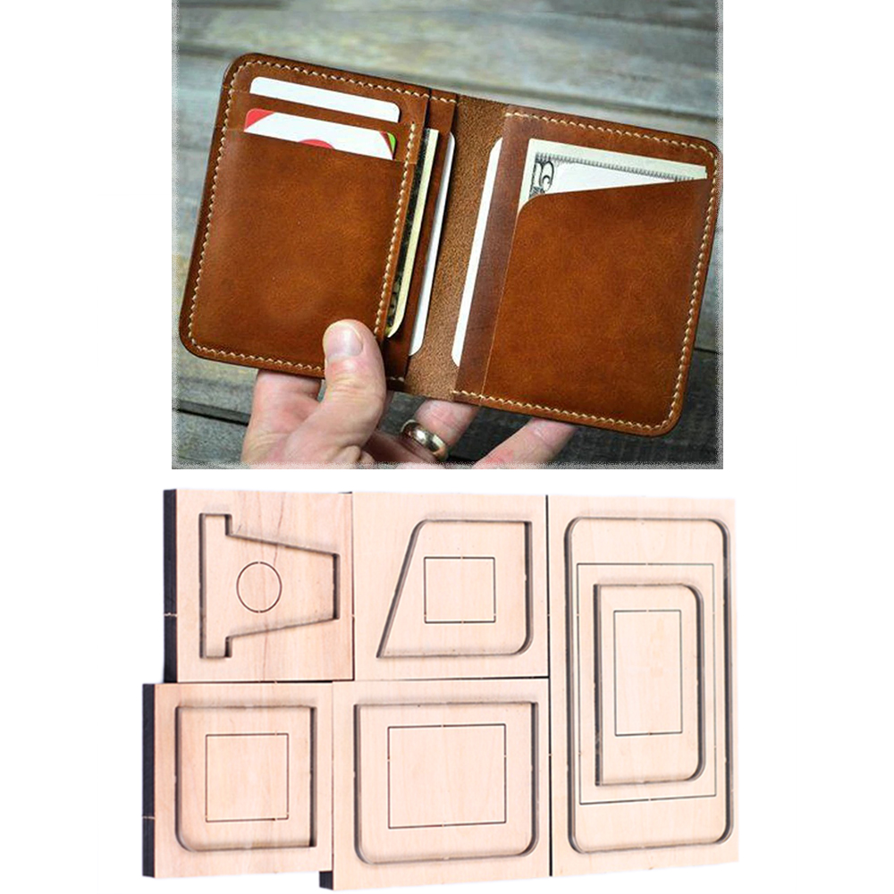 Leatherwork Knives - DIY leather craft simple card holder