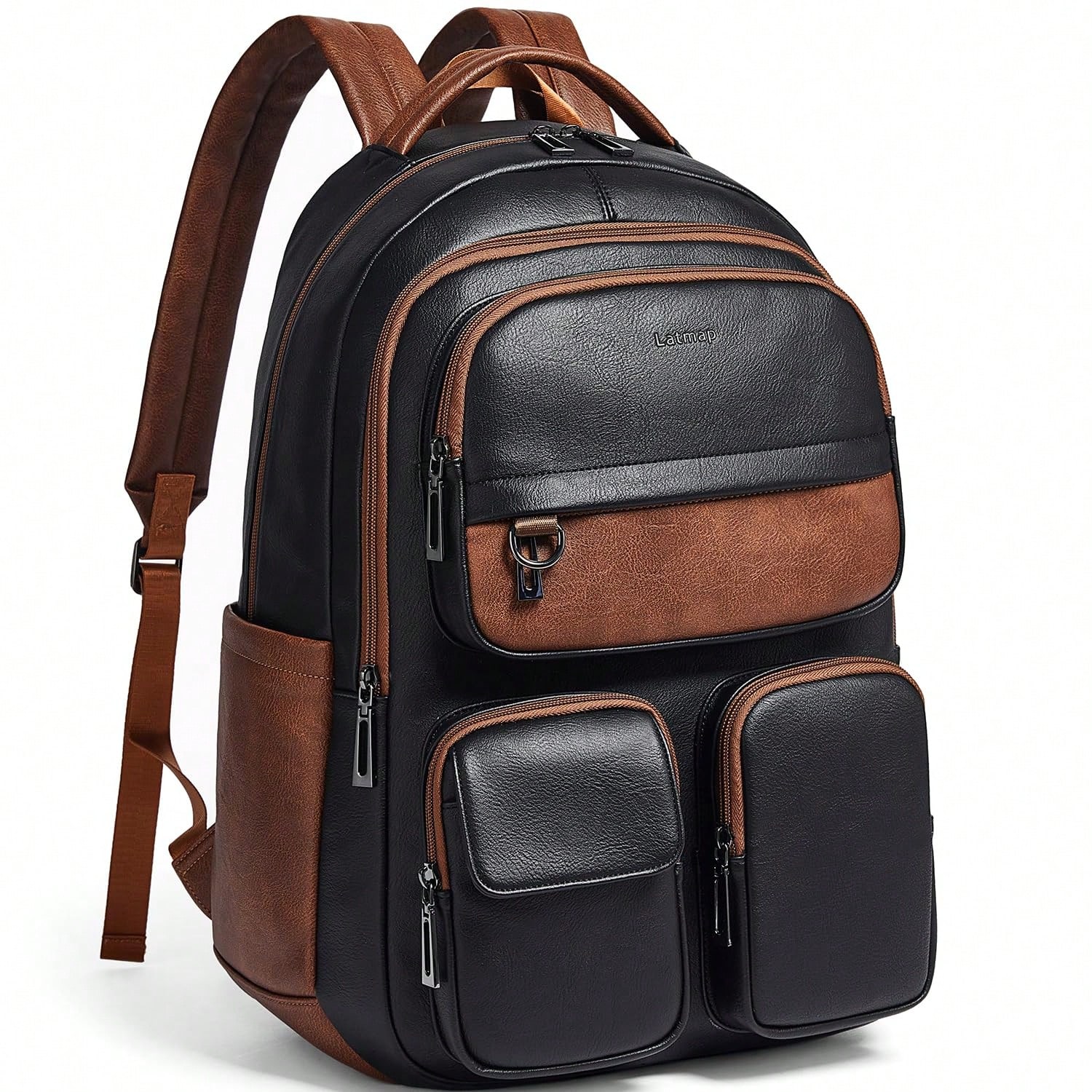 LATMAP Vegan Leather Backpack  - огляд і ціна Leather Work Womens Backpack