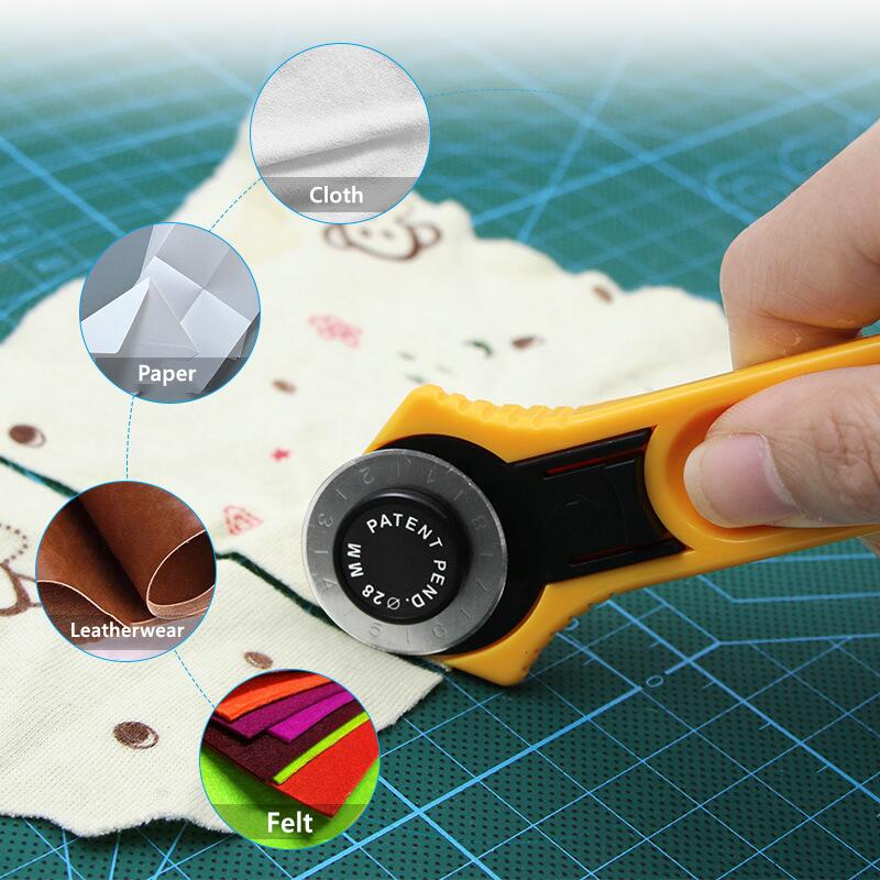 28mm Patchwork Roller Wheel Ro - огляд і ціна Round Knife Leatherwork