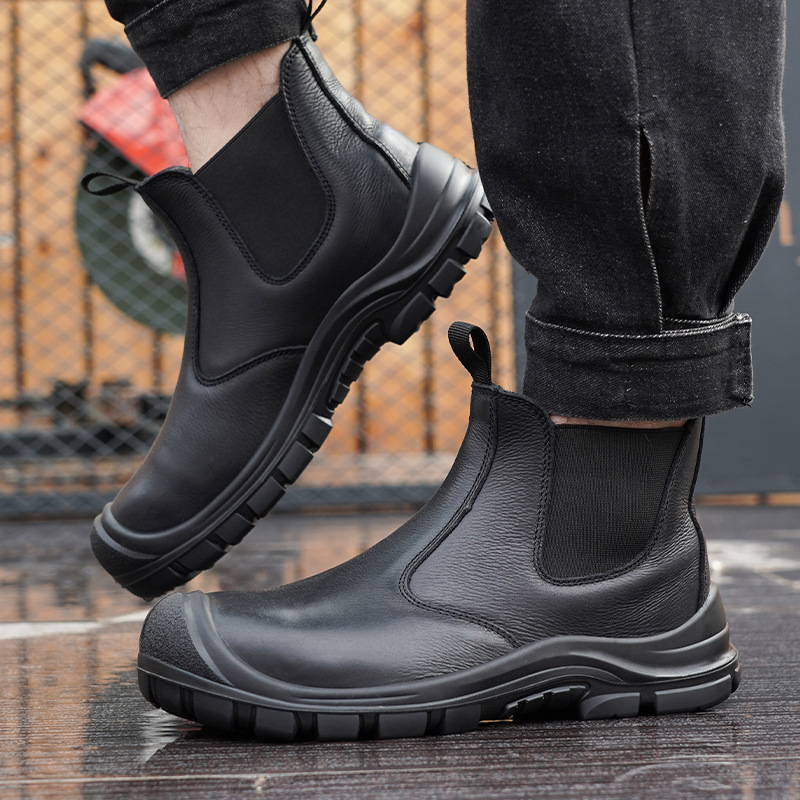 large size men's fashion steel - огляд і ціна Leatherwork Boots