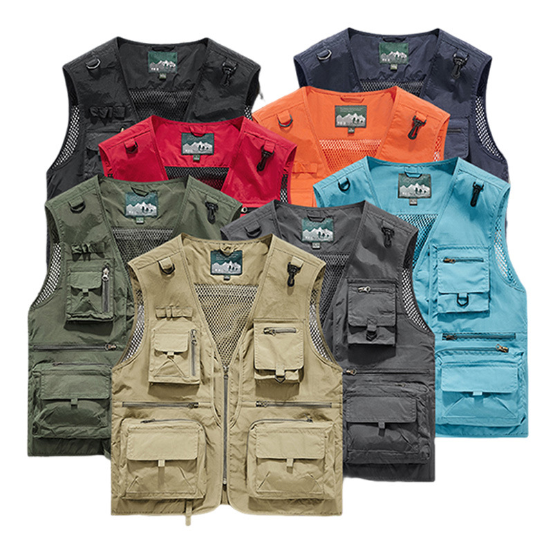 Multi-pocket Work Vest Workwea - огляд і ціна Leather Work Vest For Men