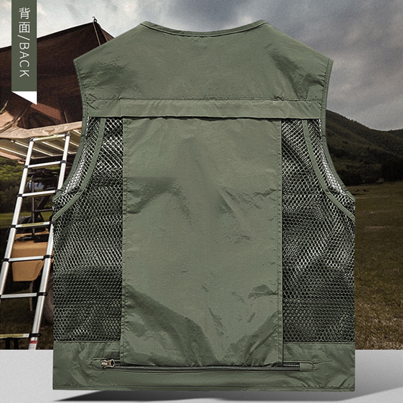 Multi-pocket Work Vest Workwea - огляд і ціна Leather Work Vest For Men