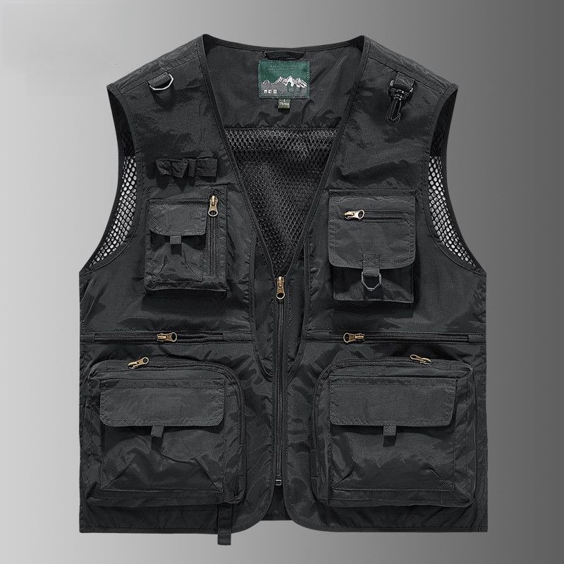 Multi-pocket Work Vest Workwea - огляд і ціна Leather Work Vest For Men