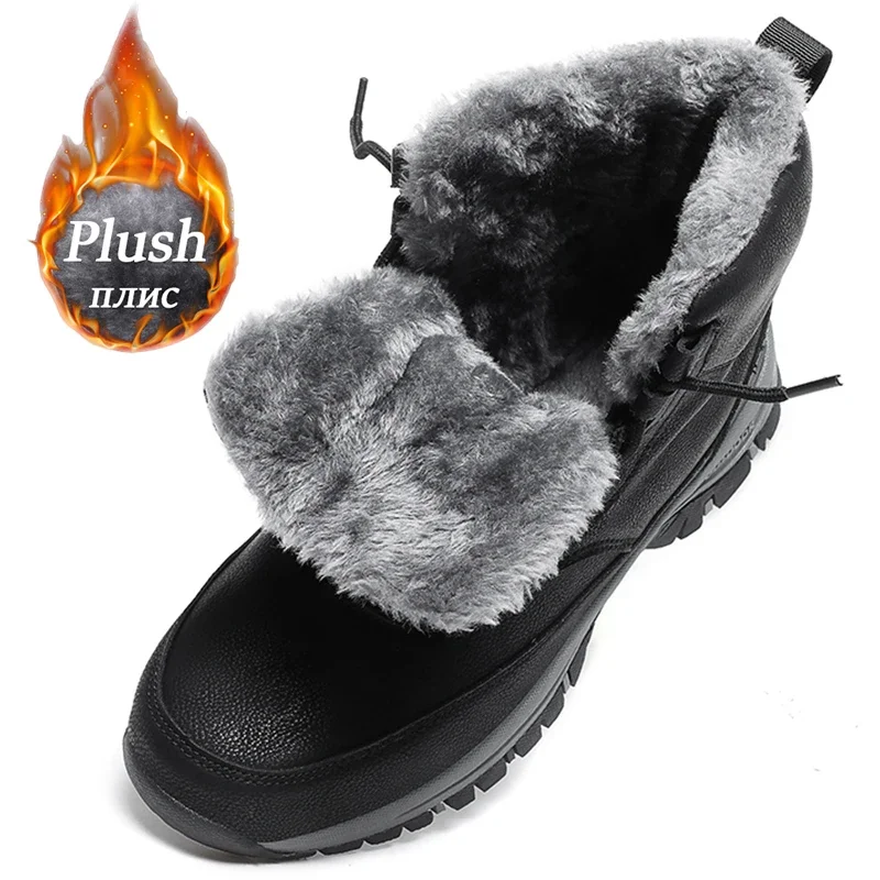 NeW Men Winter Snow Boots For  - огляд і ціна Leatherwork Boots